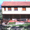 La fachada de la casa